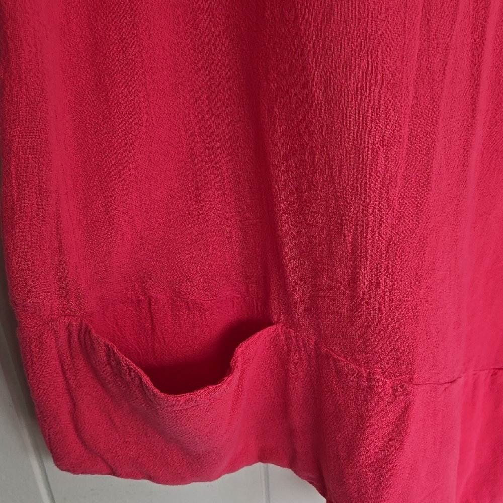 Oh My Gauze! V-Neck Blouse Size 2 (12-14/L-XL) US - Picture 6 of 13